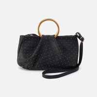 HOBO Sheila Ring Satchel Crossbody Bag in black - women's bag