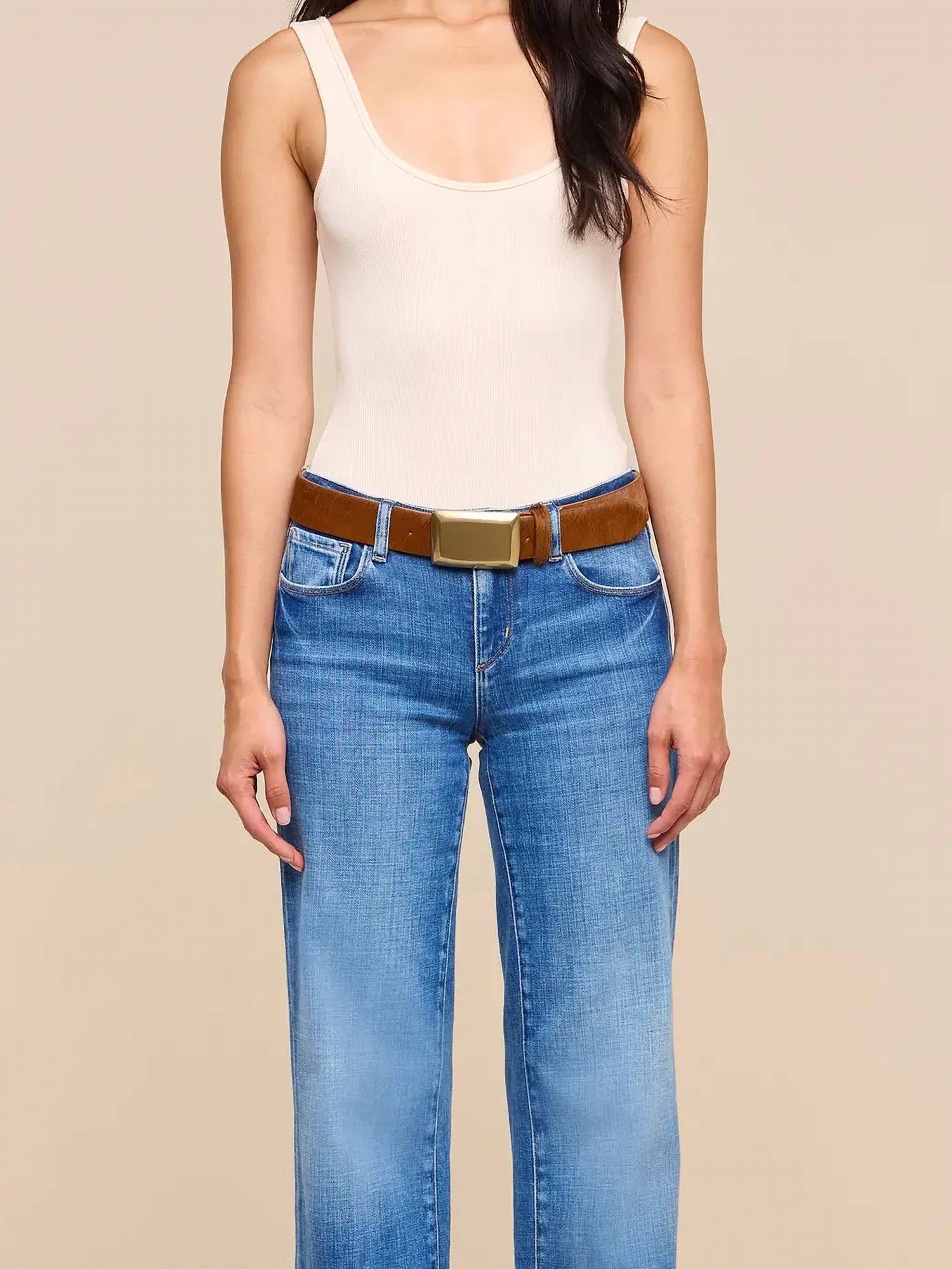 L'Agence - Women's The Sierra Plaque Belt