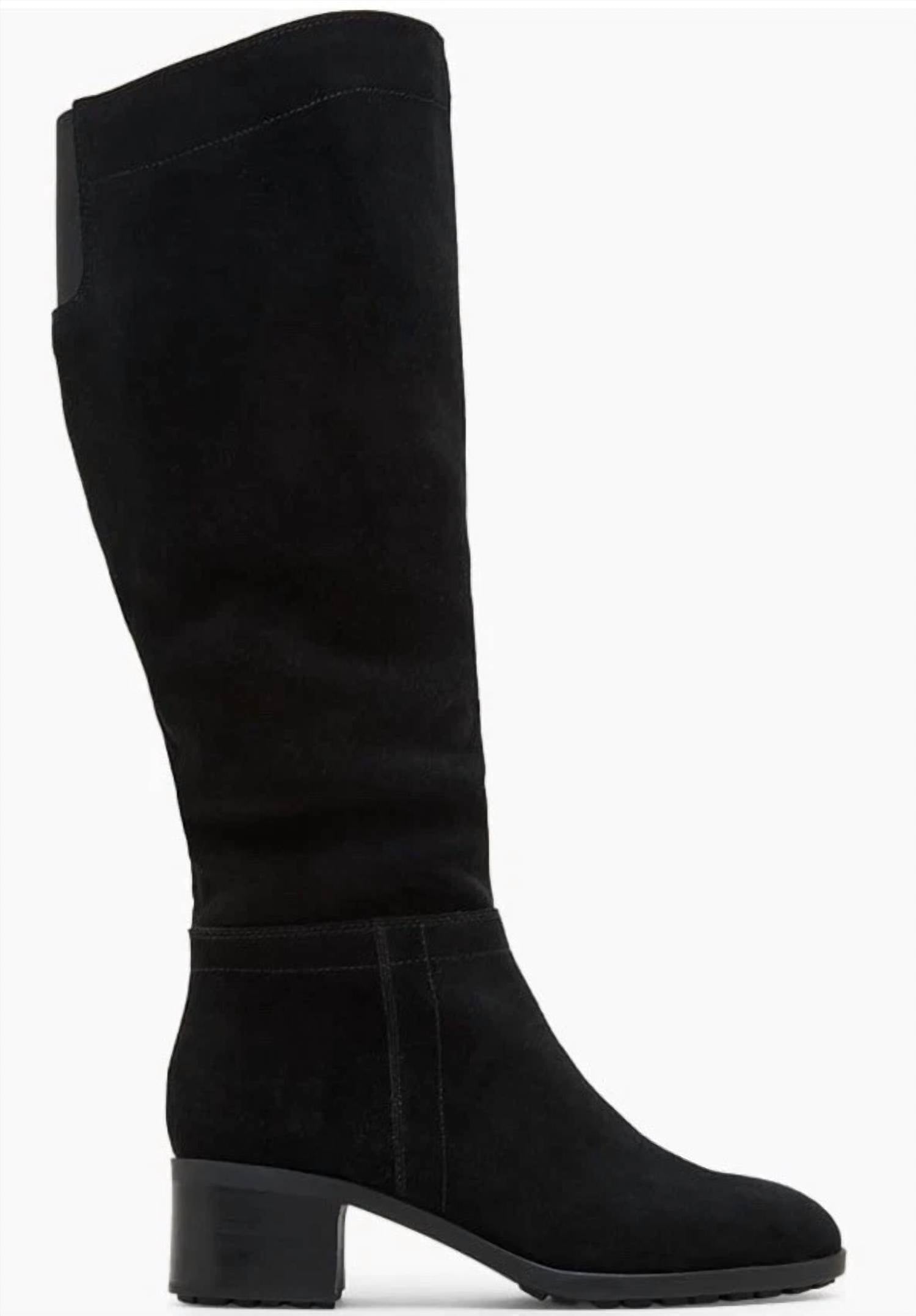 Blondo - Women's Tatiana Wide Calf Suede Knee High Waterproof Boots