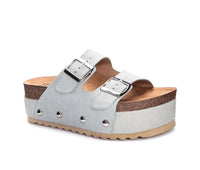 CHINESE LAUNDRY Women's Pueblo Denim Sandals in light blue - women's sandal