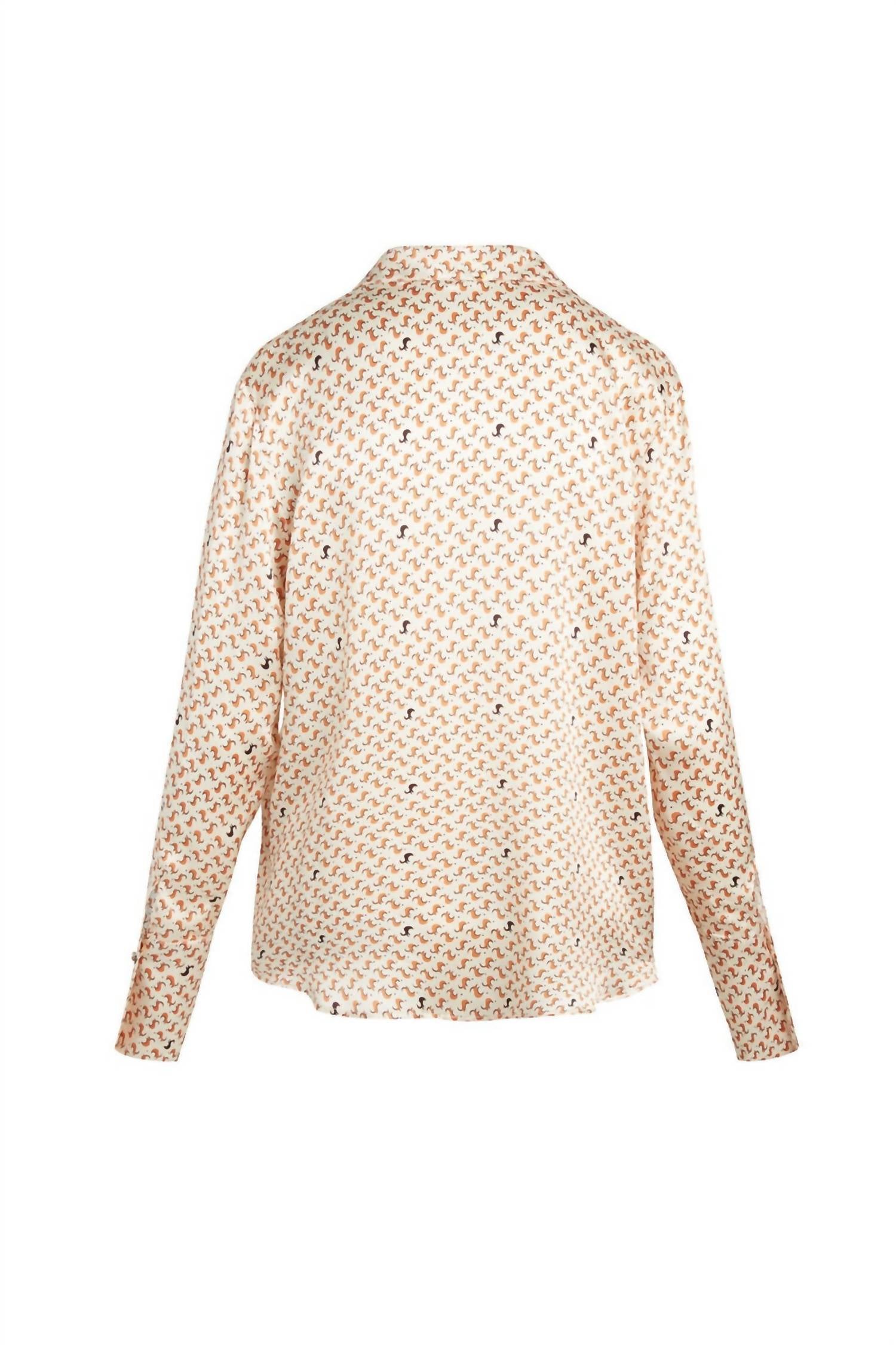Catherine Gee - Daria French Cuff Silk Blouse