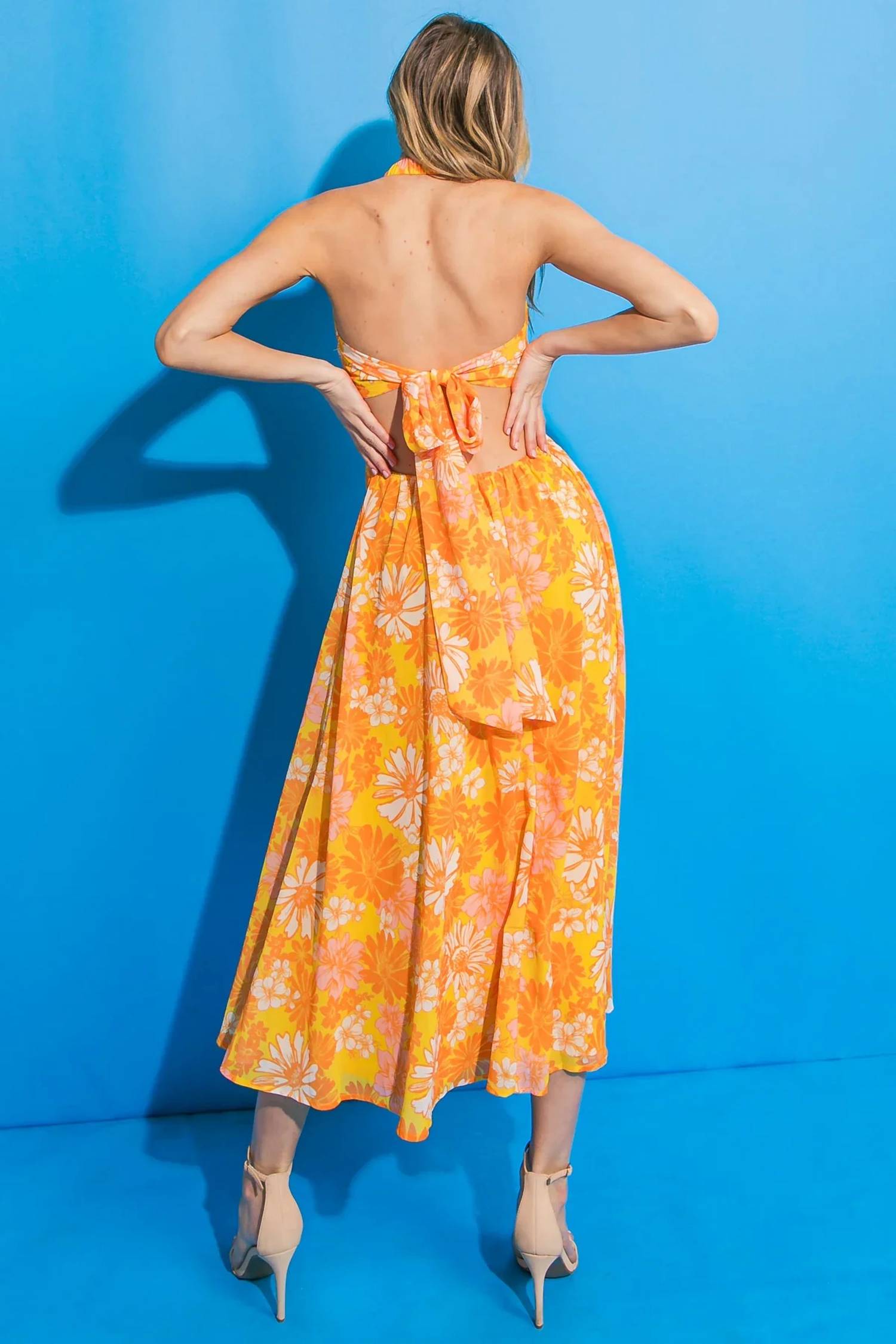 Flying Tomato - Next Big Move Midi Dress