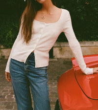 Z Supply - Women's Emelie Button Up Sweater