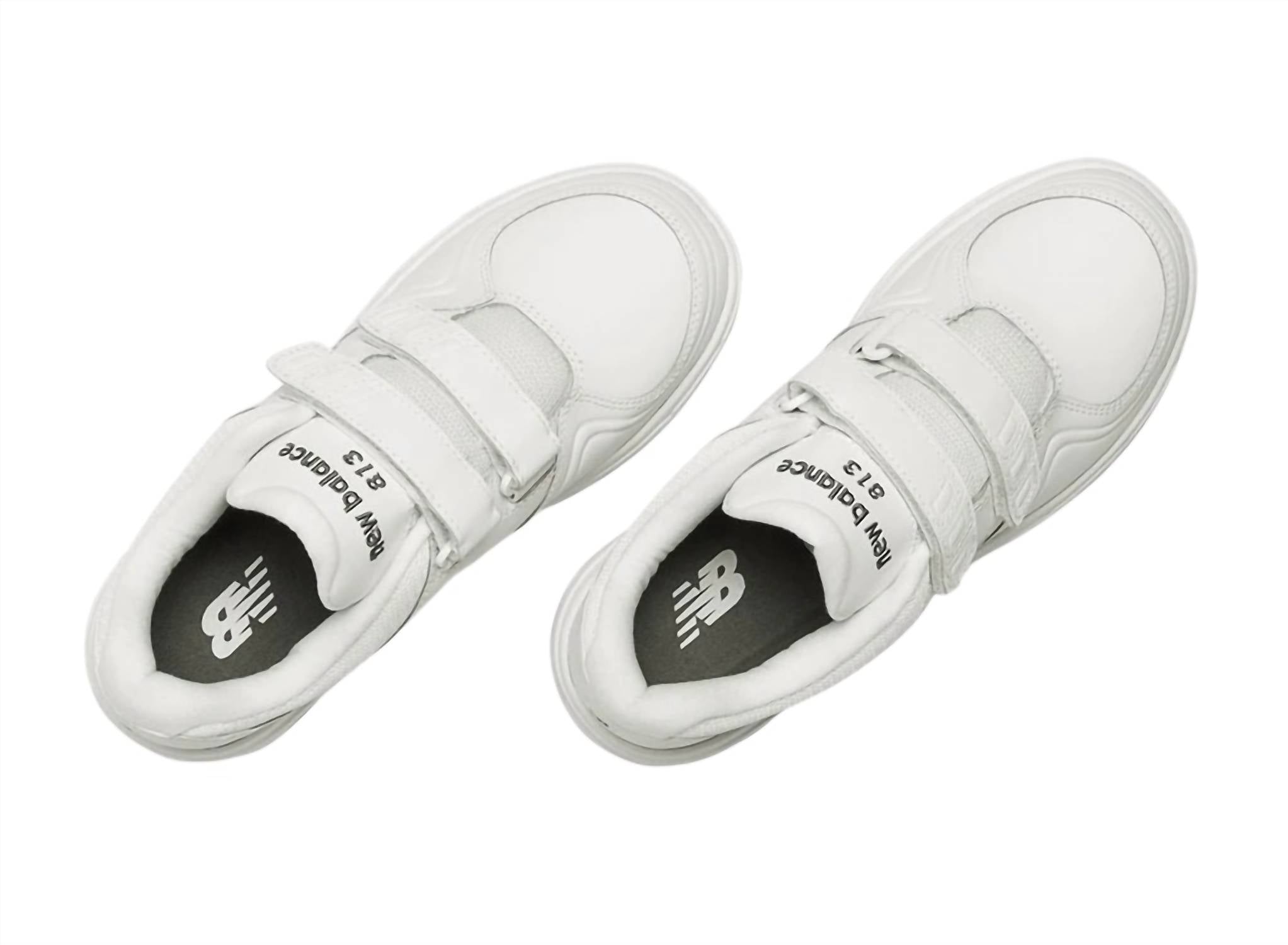 New Balance Women's Athletic Walking Shoes in velco white - women's shoe - alternate view
