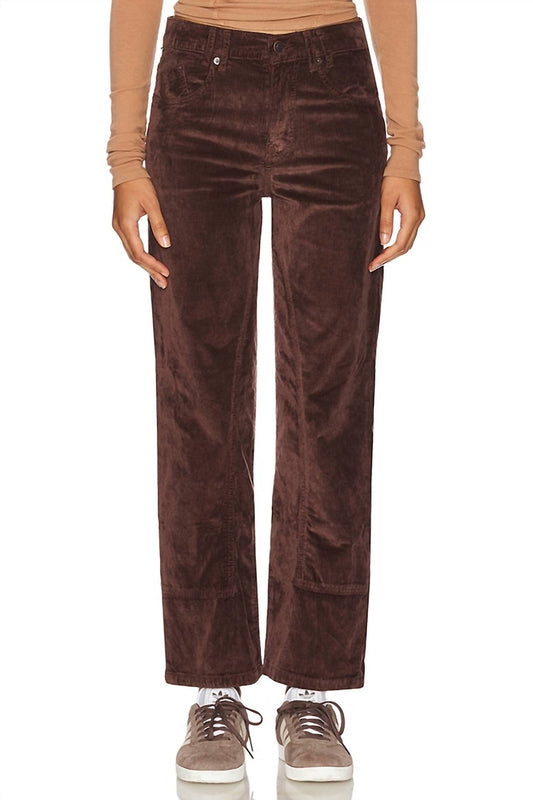 Free People - Risk Taker Cord Straight Leg Pants
