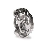 Trollbeads Women's Kiss Sterling Bead in silver - women's jewelry - detail view