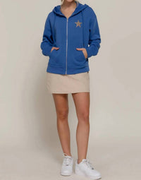 Active Usa - Long Sleeve Zip-up Hoodie Jacket