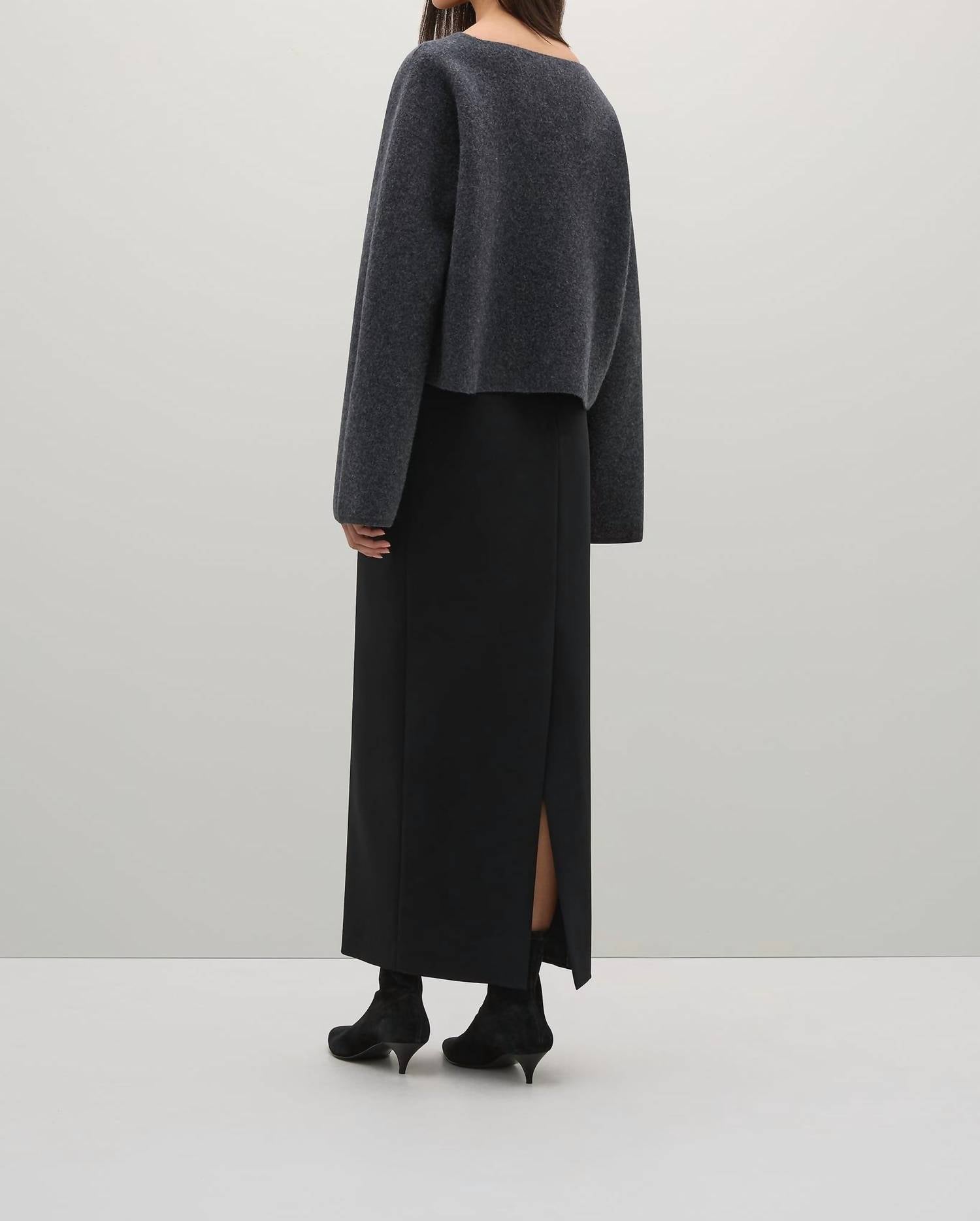A.Emery - Greta Crop Knit Sweater