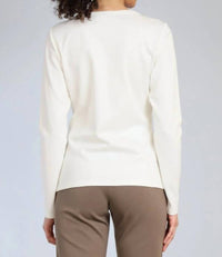Lola & Sophie - Keyhole Lux Ponte Top