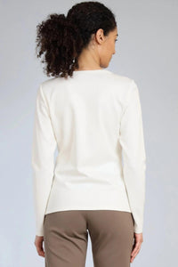 Lola & Sophie - Keyhole Lux Ponte Top