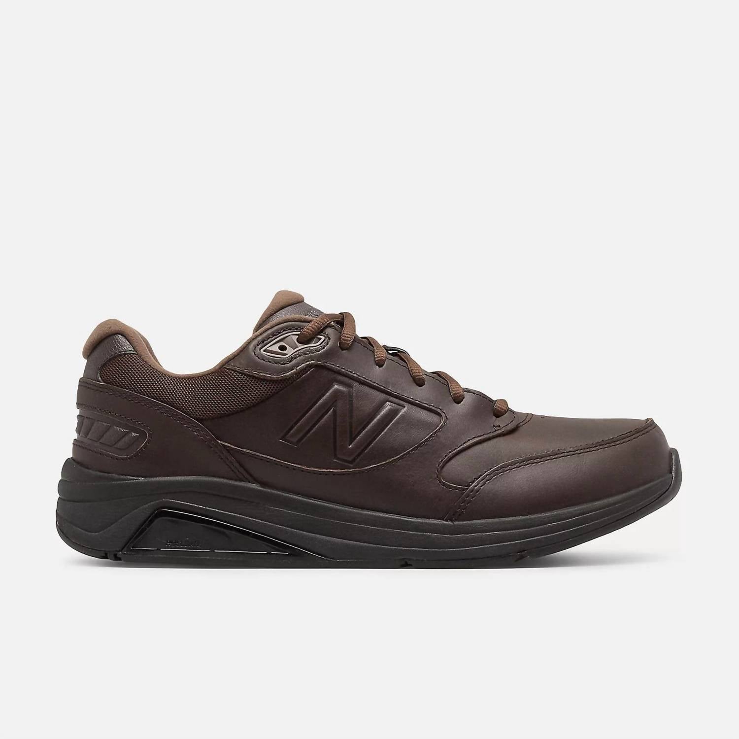 New Balance Men's Leather Walking Shoe in brown - men's sneaker