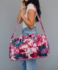 Panache Apparel - Women's Floral Duffel Bag