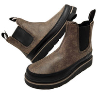 SOREL Men's Slabtown 62 Waterproof Chelsea Boots in canoe - men's boots - detail view