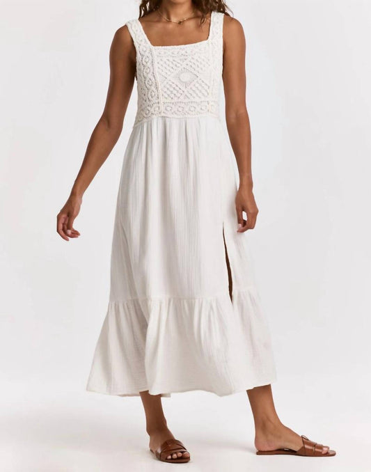 Dear John Denim - Chasity Embroidery Tank Midi Dress