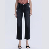Flying Monkey - Brooke Mid Rise Straight Denim Jeans