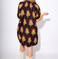 Thml - Petal Stripe V-Neck Dress