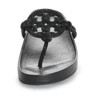 Tory Burch - Women's Miller Cloud Knotted Pave Sandals