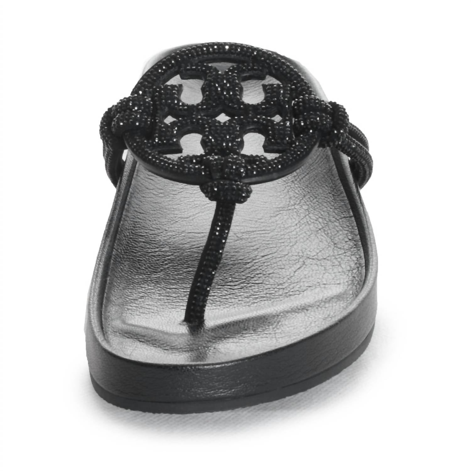 Tory Burch - Women's Miller Cloud Knotted Pave Sandals