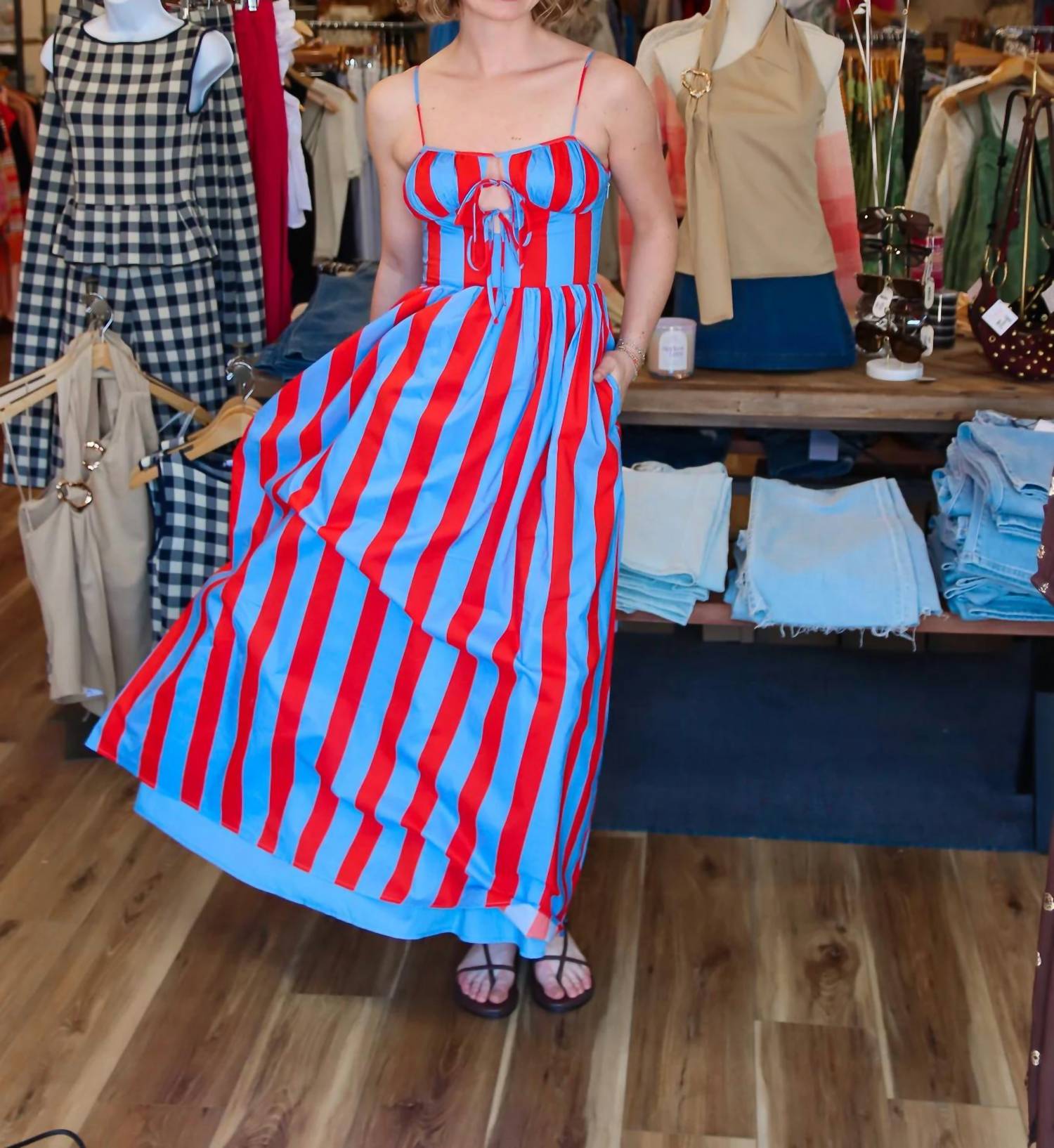Line And Dot - Primo Maxi Dress
