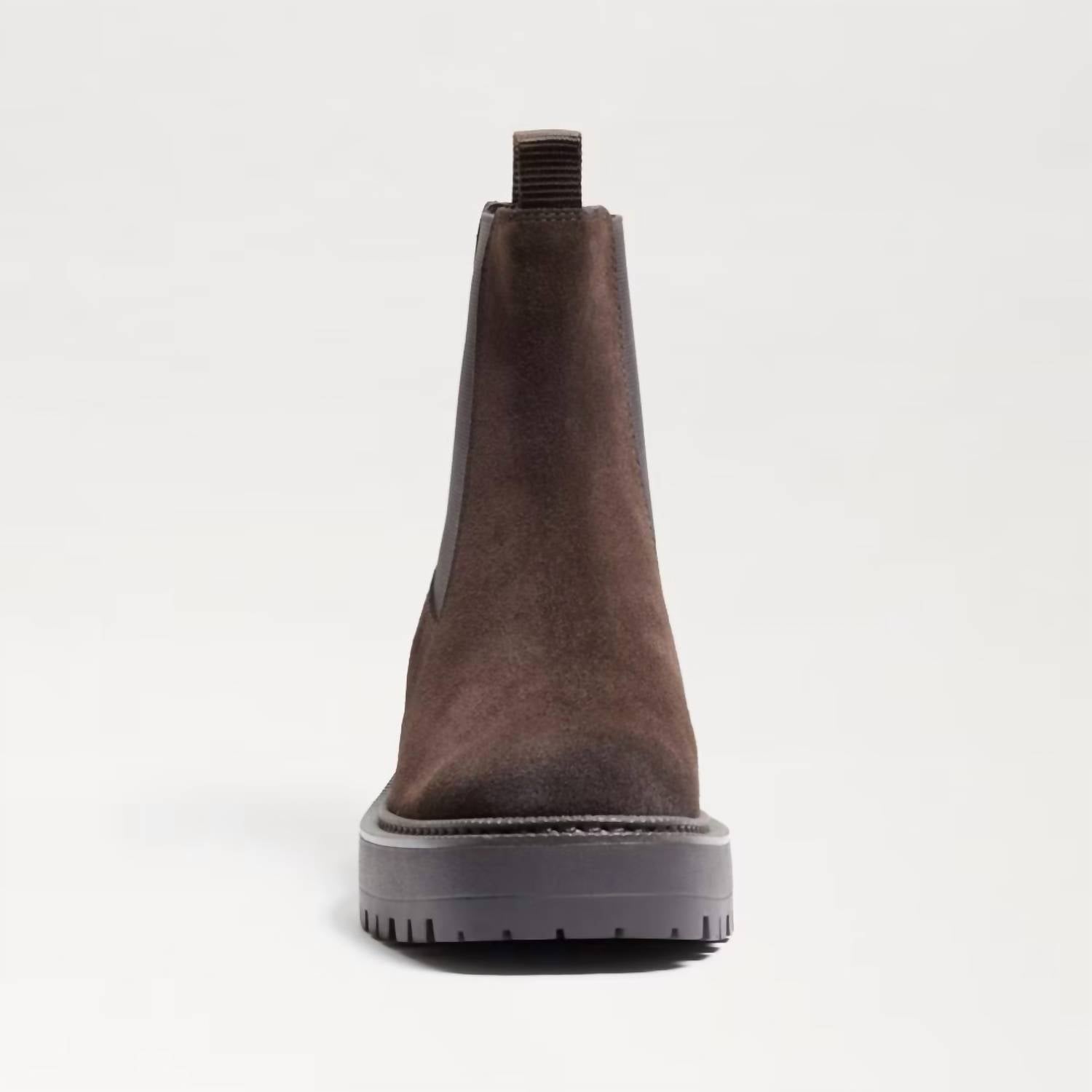 Sam Edelman Women's Laguna Chelsea Boots in dark brownstone suede - women's shoe - alternate view