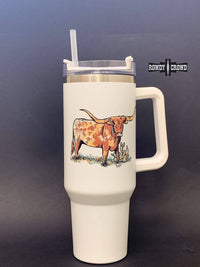 Rowdy Crowd - No Bull 40 oz Stainless Steel Tumbler