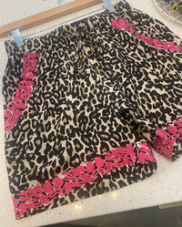 Layerz Clothing - Women's Sass Leopard Print Shorts
