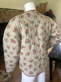 Thml - Women's Floral Pattern Quilted Jacket