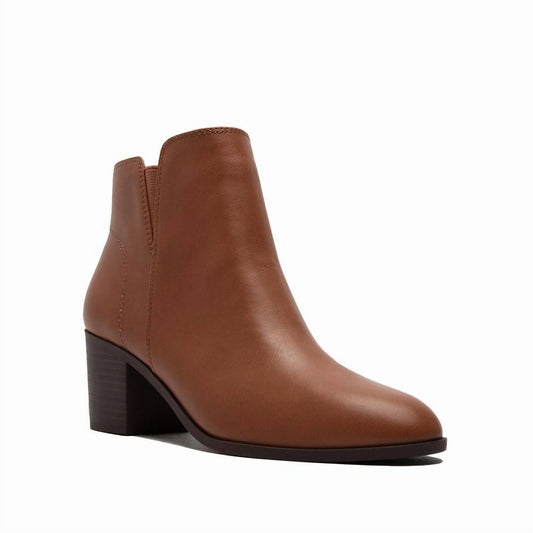 Qupid - Women's Block Heel Booties