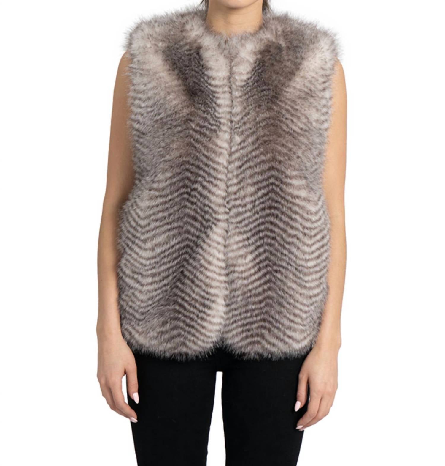 Love Token - Jetter Faux Fur Vest
