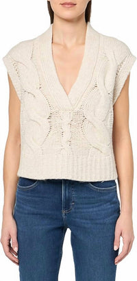 Ramy Brook - Adelaide V-neck Sleeveless Cable Knit Sweater