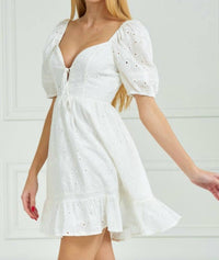 Azura - Mini Empire Waist Dress