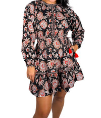 Omika - Lani Long Sleeve Mini Dress