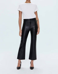 PISTOLA Ally Leather Pants in onyx - women's pants
