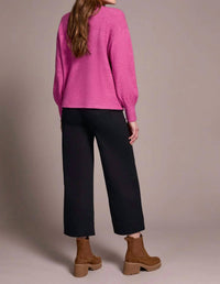 Tribal - Notch Neckline Sweater