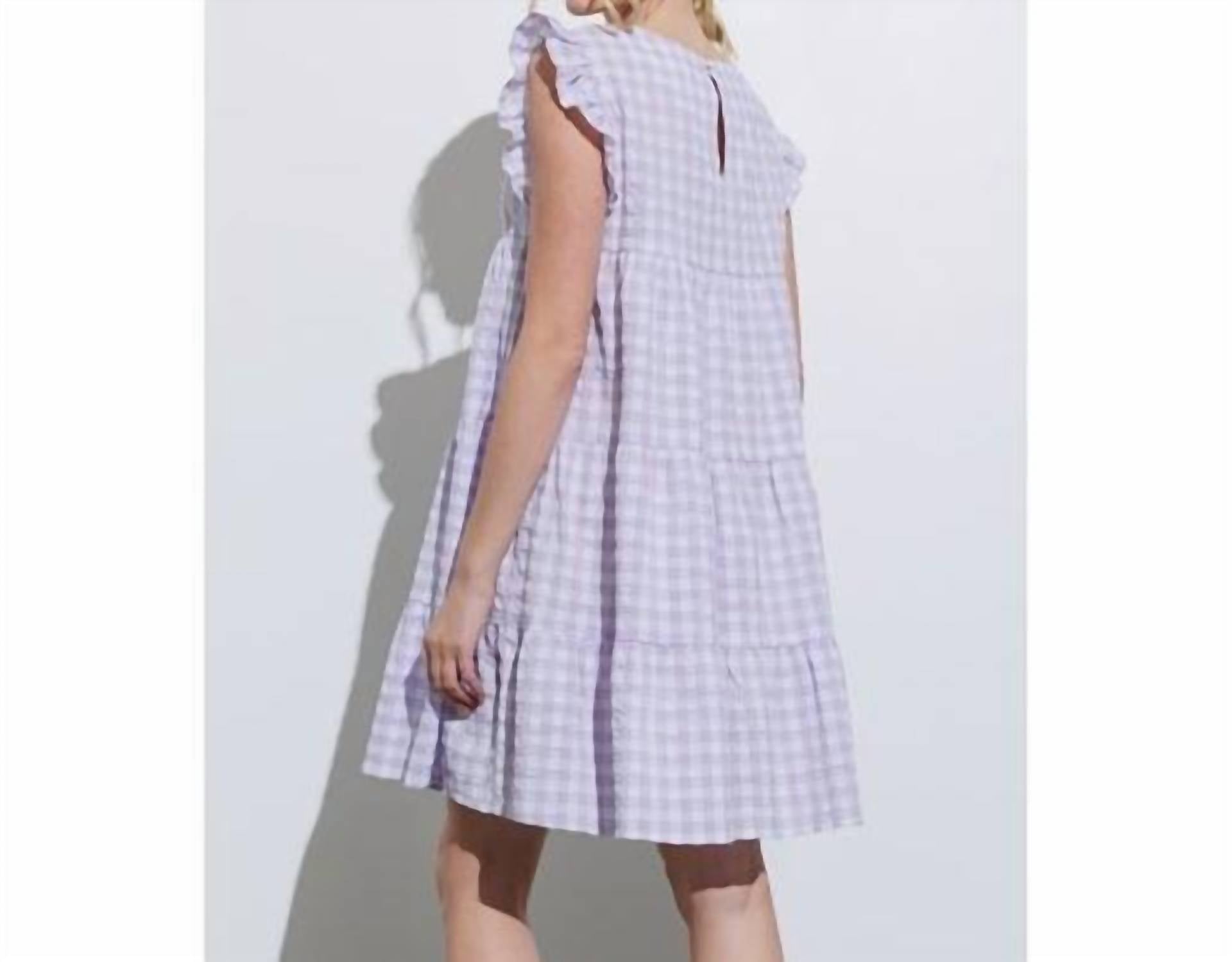 Aaron & Amber - Ruffle Dress