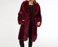 Coco + Carmen - Evelyn Faux Fur Shawl Coat