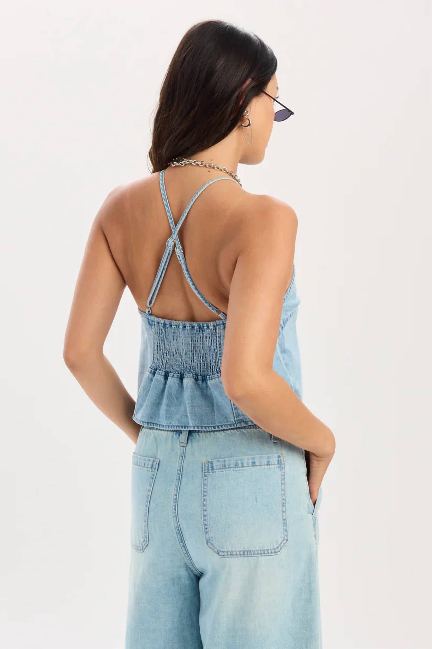 Daze - Tulip Halter Top