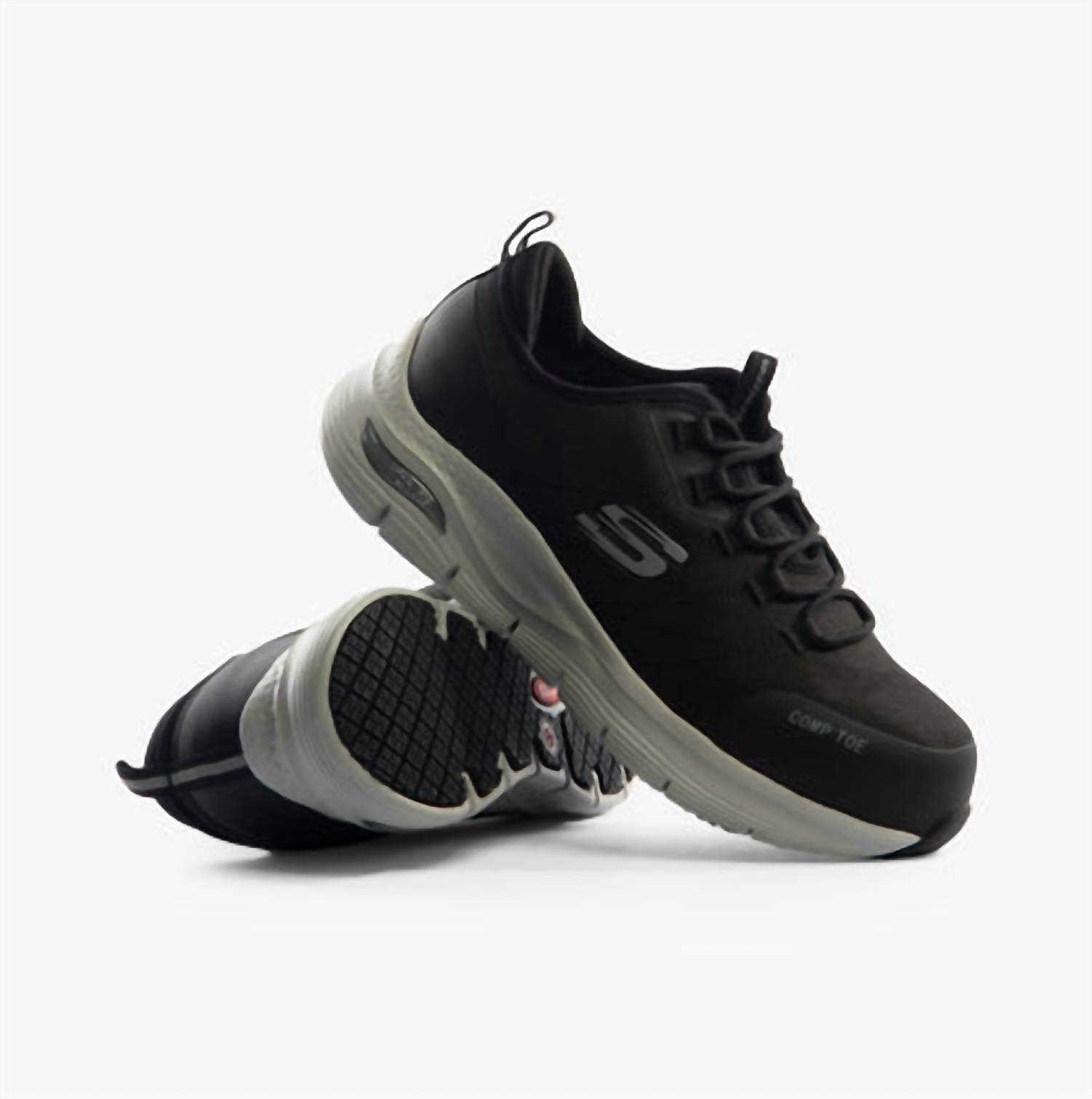Skechers - Women's Arch Fit Sr Safety Trainers Shoe