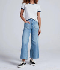 Askk Ny - Cropped Sailor Jeans