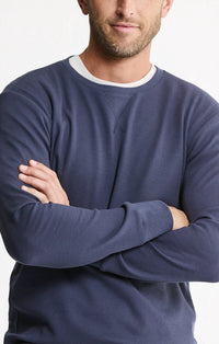 Jachs New York - Heritage Flannel Shirt and Thermal Crewneck Set - 2-Pack