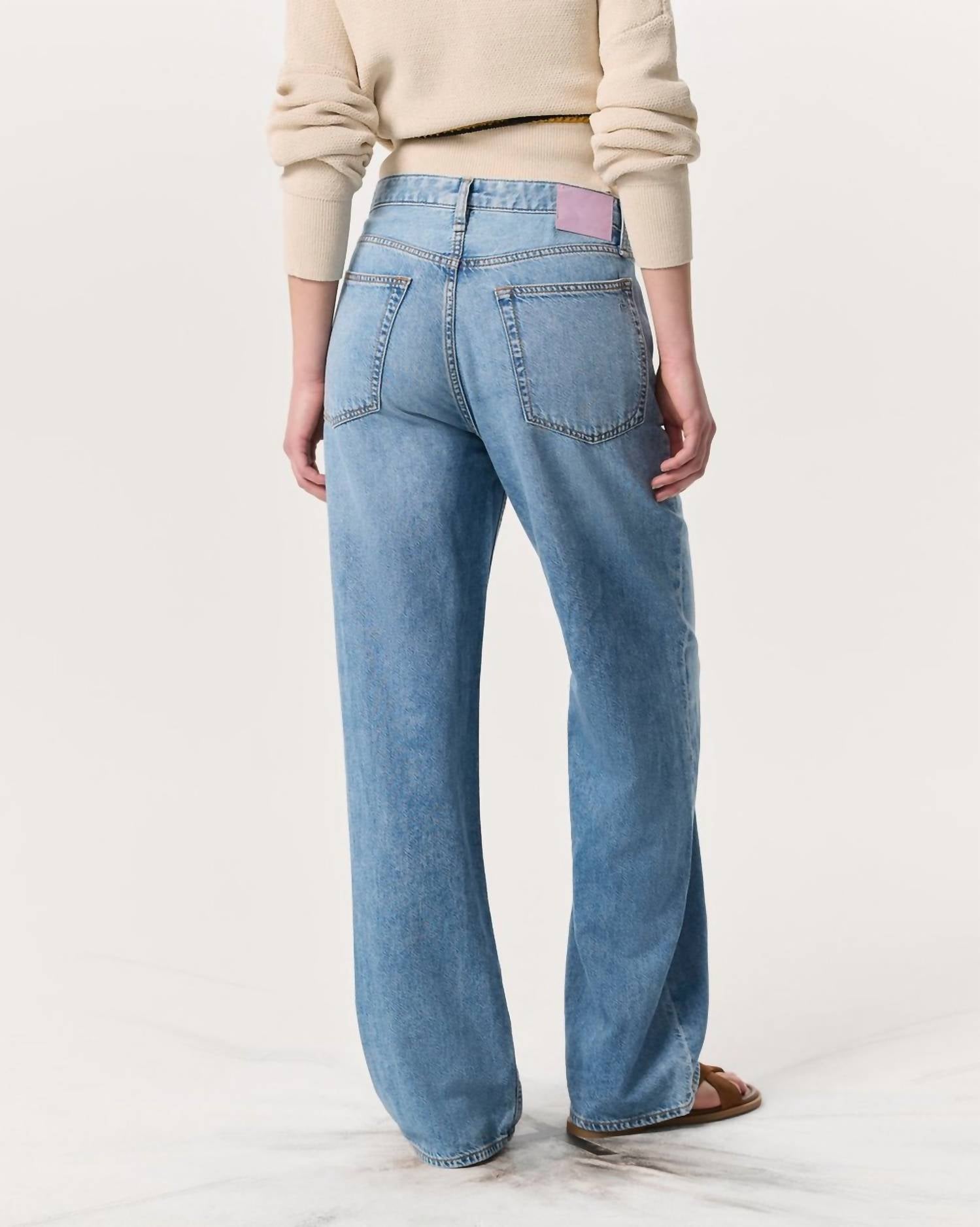 Rag & Bone - Featherweight Logan Wide Leg Jeans