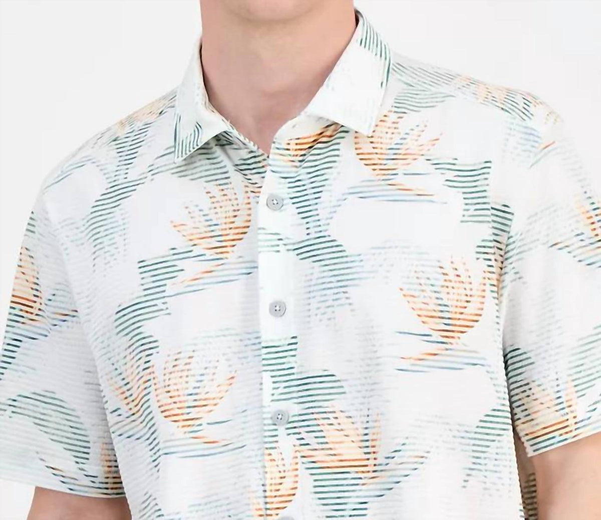 Tommy Bahama - Costa Wave Fiesta Fronds Printed Camp Shirt
