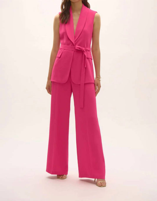 Joseph Ribkoff - Belted Sleeveless Vest