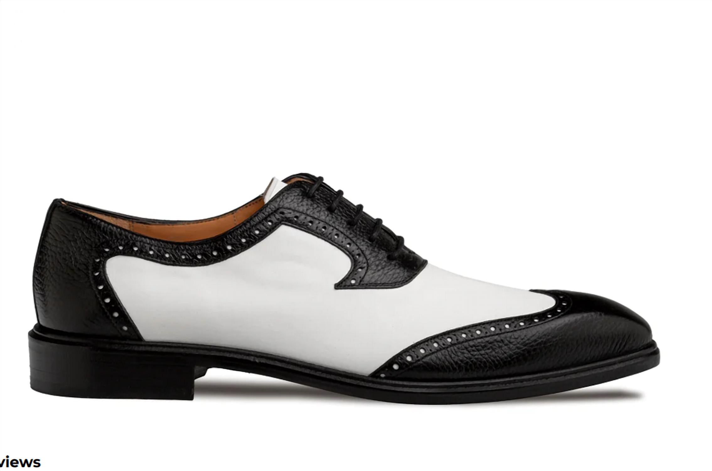 Mezlan - Men's Two-Tone Spectator Oxford Shoes