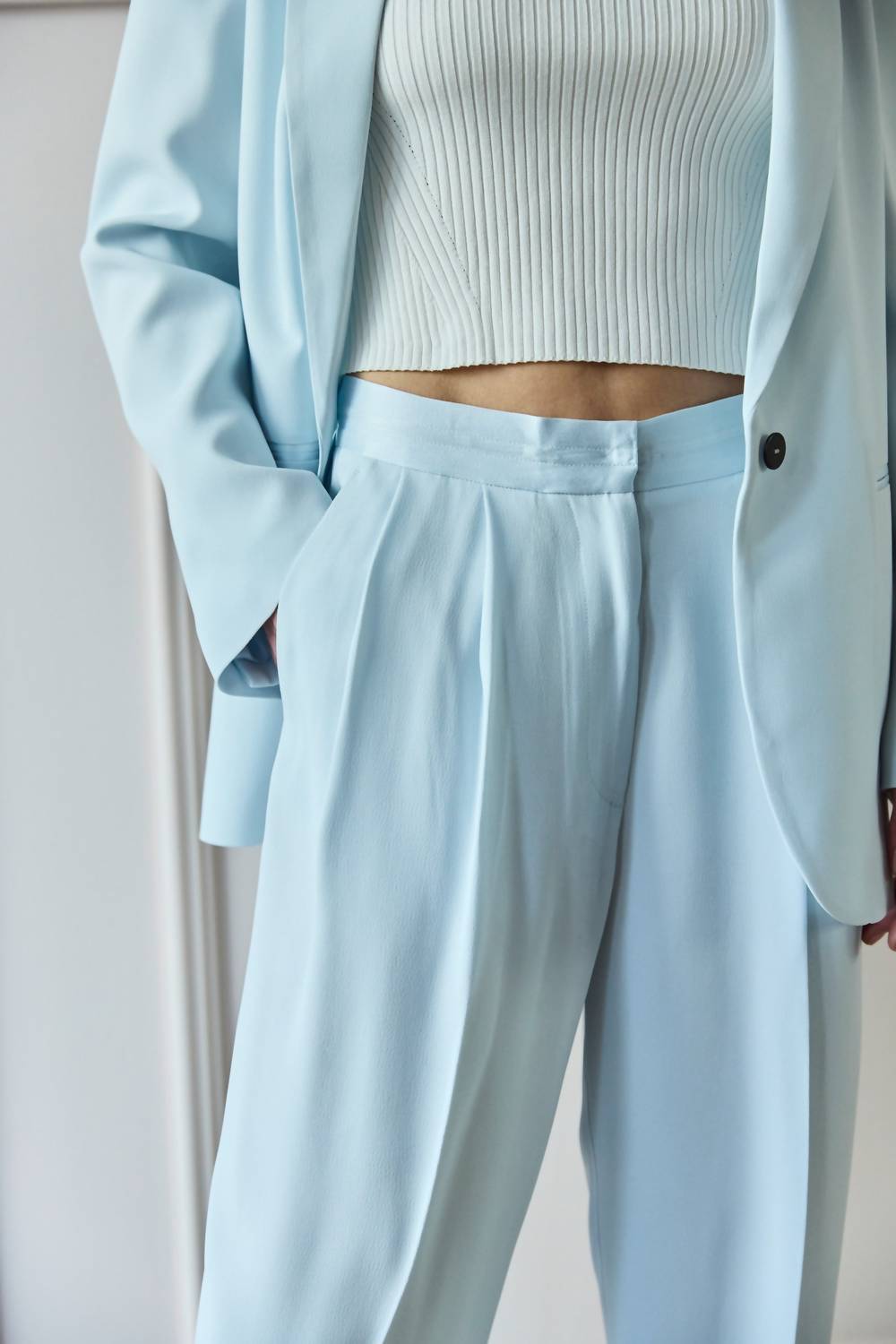 Forte Forte - Chic Taffeta Chino Pants
