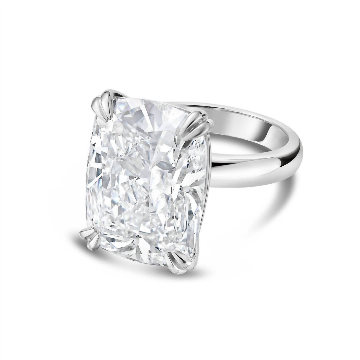 Diana M Jewels - Women's Cushion Lab-Grown Diamond Fashion Ring (4.00 TCW) - Signature Plus