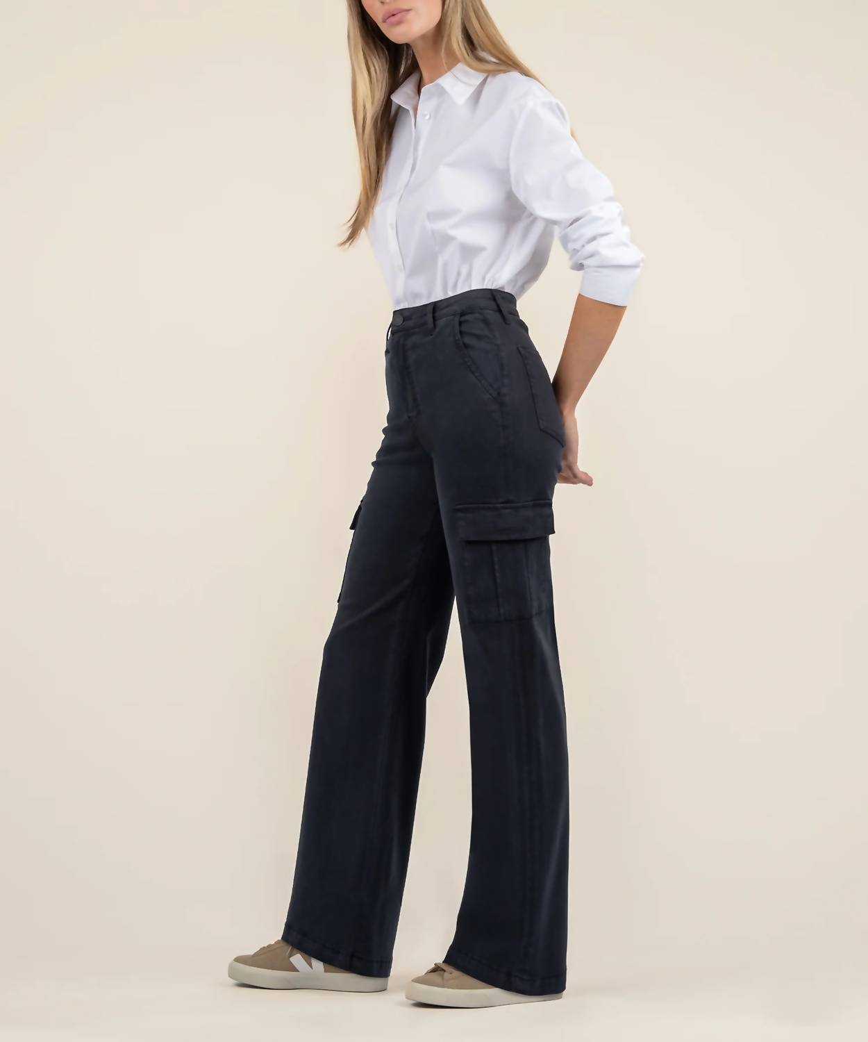 Kut From The Kloth - Miller High Rise Wide Leg Cargo Pant