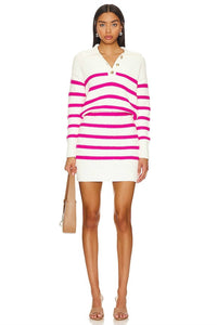 Saylor - Brynda Stripe Mini Dress