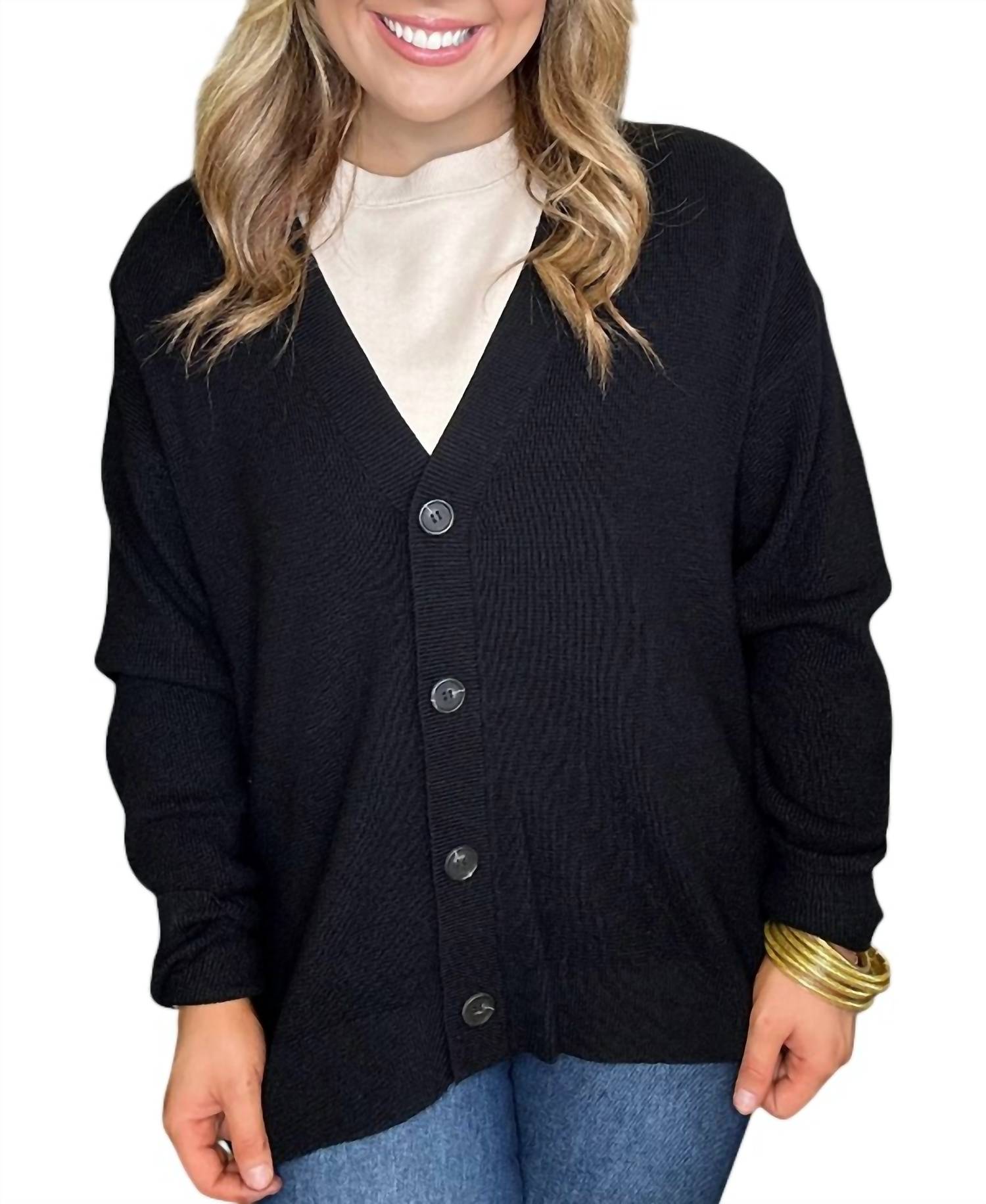 Zenana - V-neck Cardigan
