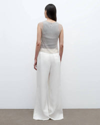 Twp - High-rise Mini Pleat Trouser Pants